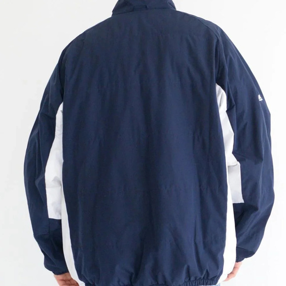 Majestic Minnesota Vikings Navy  & White Fleece Liner Zip-Up Jacket - Picture 3 of 12